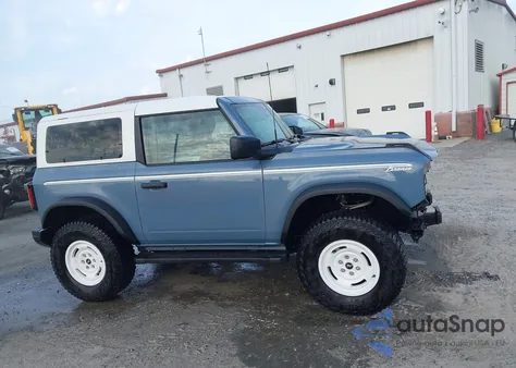 2024 Ford Bronco Heritage Edition z USA, uszkodzony, nr VIN 1FMDE4CP2RLB16598